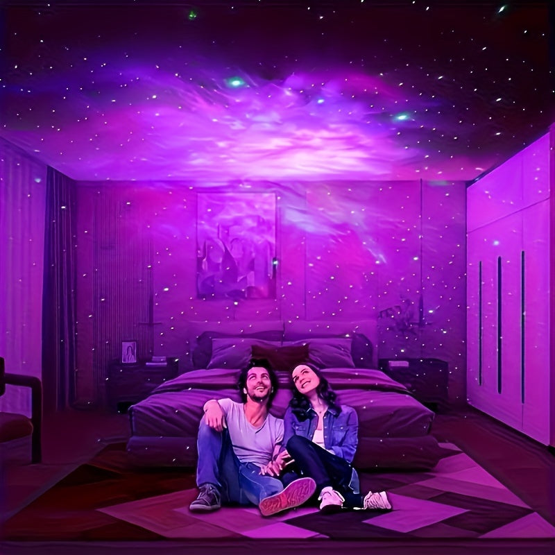Flower Dance® Astronaut Galaxy Projector with Timer and Remote – LED Nebula Night Light for Kids and Adults, Perfect for Room Decor and Gifts.