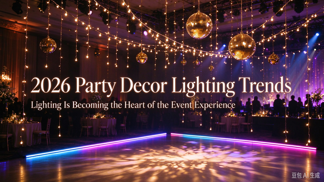 2026 Party Decor Lighting Trends